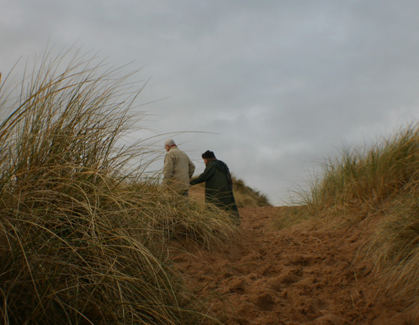 Jennie and Colin in the Dunes