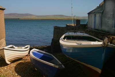 Boats at Stromness